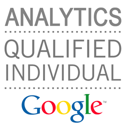Google Analytics Qualified Individual Certification - Passed 82% August 2015