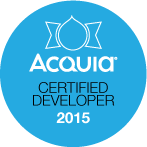 Rob is an Acquia Certified Developer as of May 2015